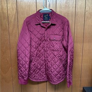 CPO Provisions Quilted Jacket Burgundy